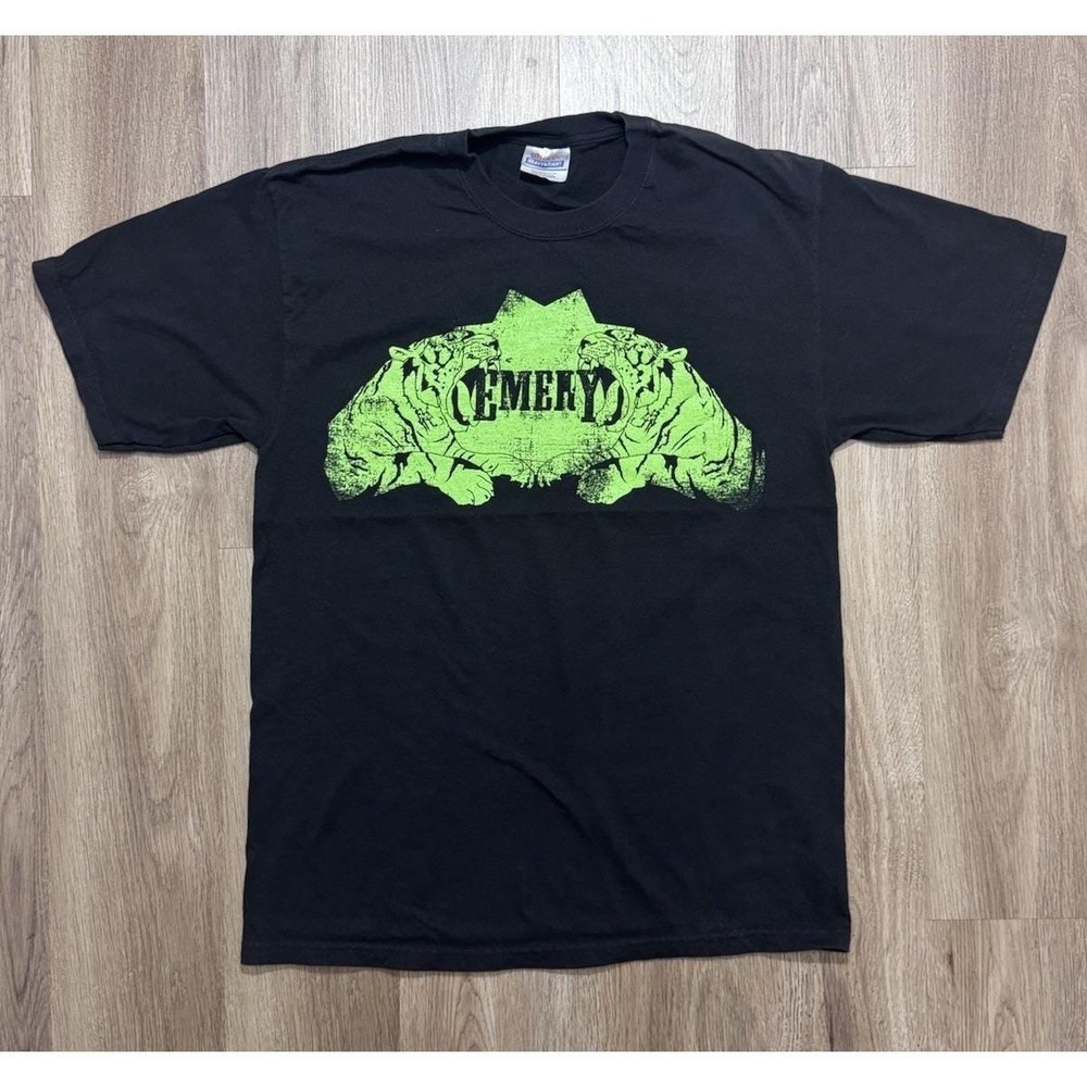 Vintage Y2K Emery Musical Band T-Shirt Size M